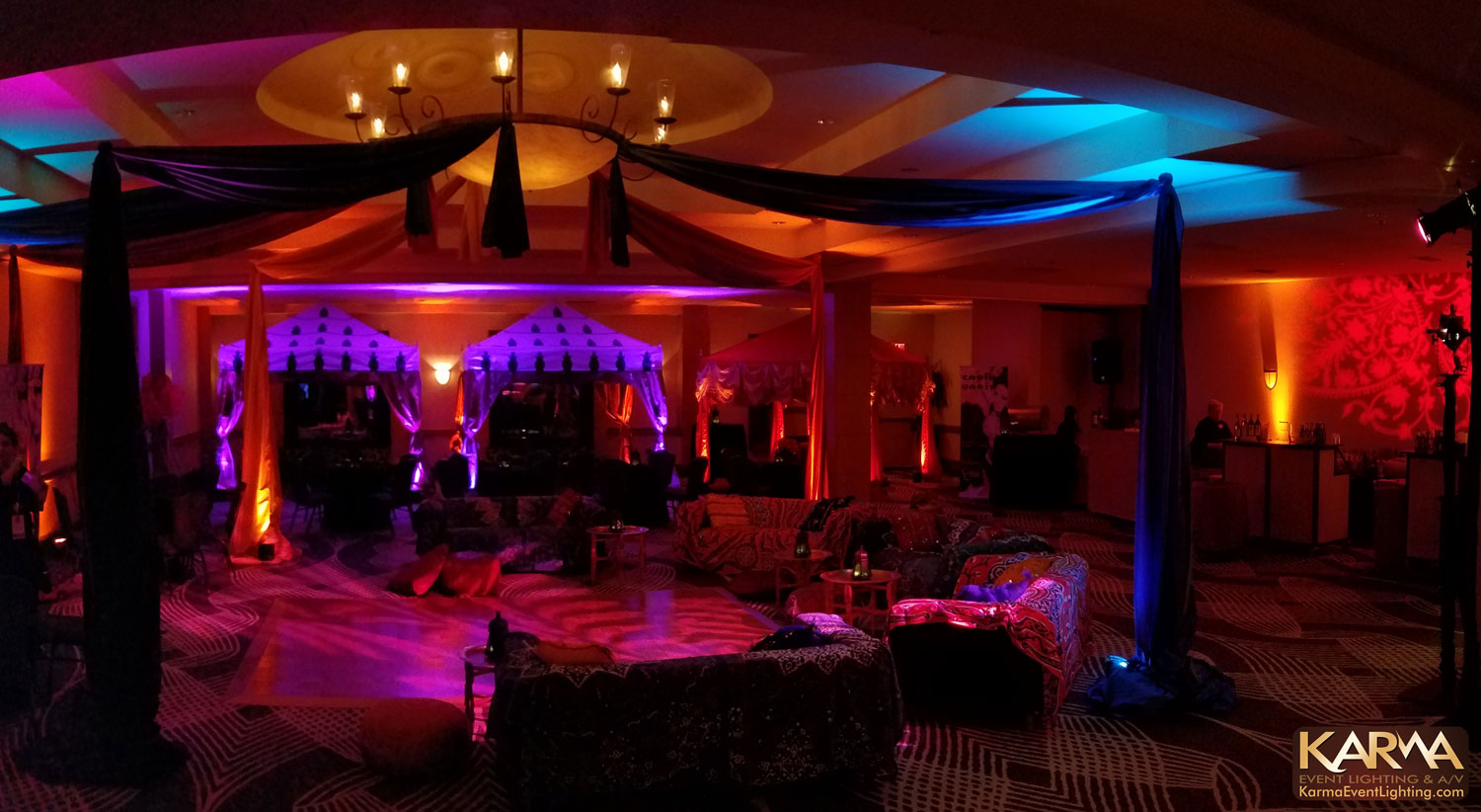 Moroccan Theme Corporate Event At Tempe Mission Palms Karma